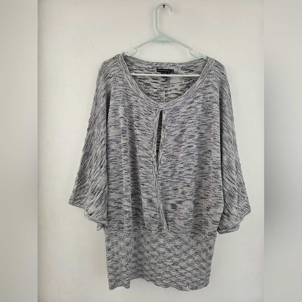 Kim Parrish Collection Sparkly Gray Women's Top